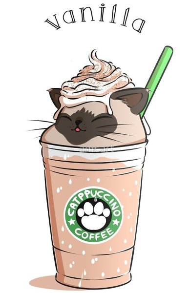 Кавай кофе Старбакс