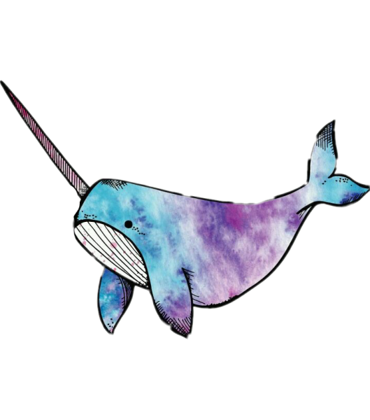 Кит с рогом единорога