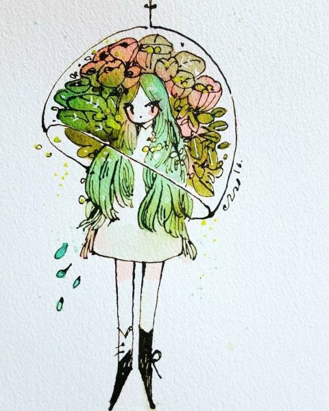 Идеи для рисунков маркерами