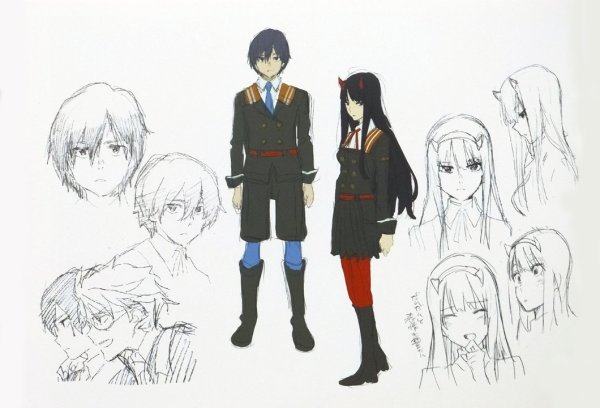 Артбук Darling in the FRANXX