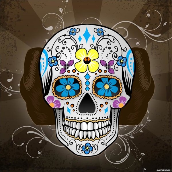 Гламурный череп