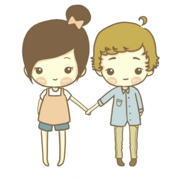 Срисовка сальчиуюка и девочки