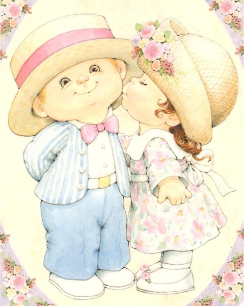 Ангелочки мальчик и девочка