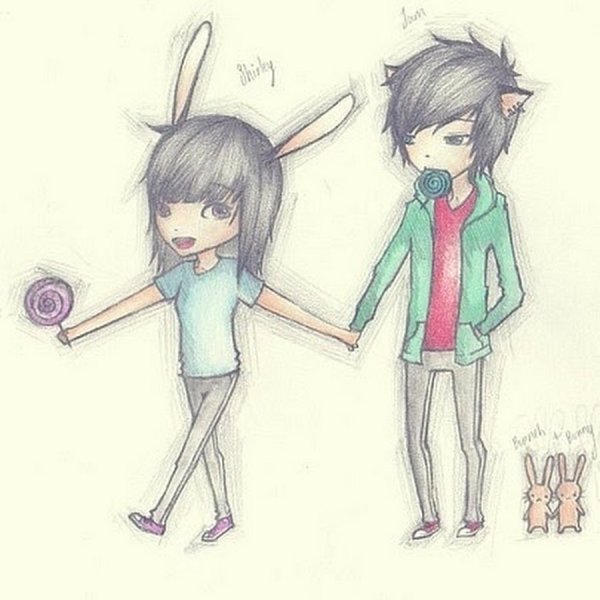 Мультяшные парочки