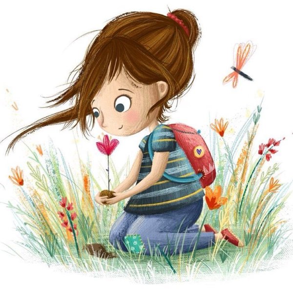 Нежные детские иллюстрации