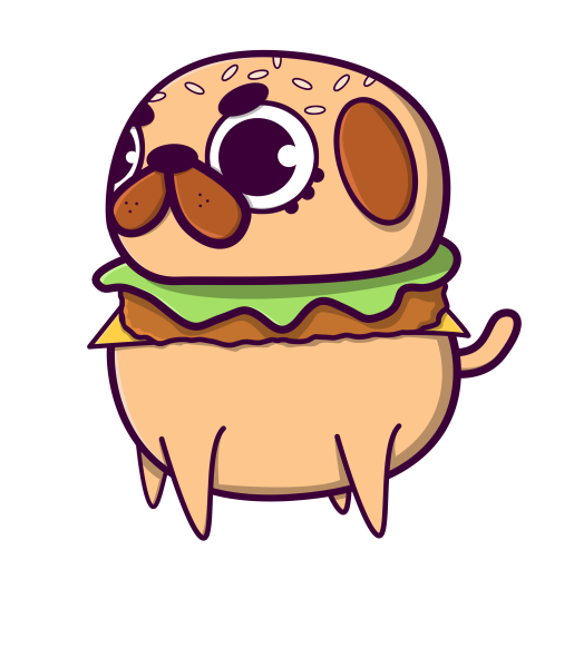 Милая мультяшная еда