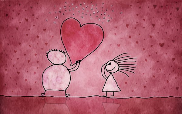 Романтические рисунки