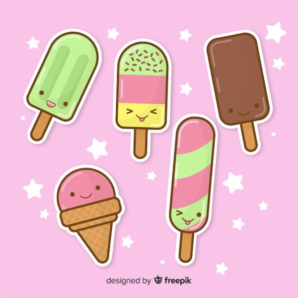 Каваи мороженое