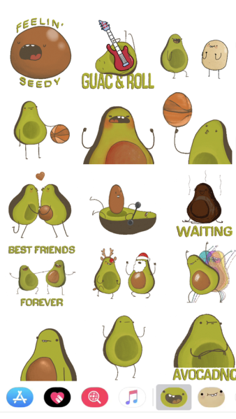 Красивые наклейки