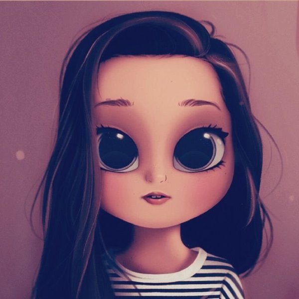 Девочка с большими глазами