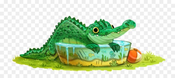 Крокодил рисунок