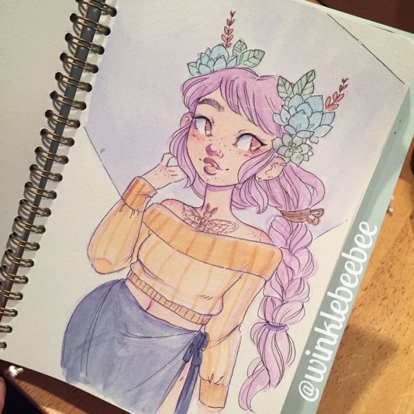 Маленькие рисунки для скетчбука