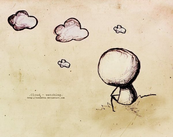 Грустные рисунки