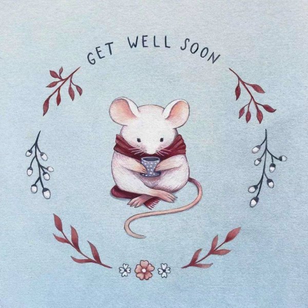 Панда с сердечком