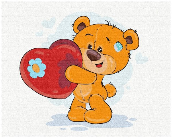 Медвежонок с шариками