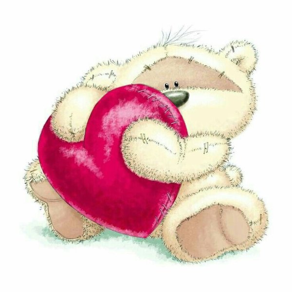 Влюбленные мишки