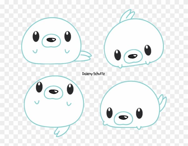 Кавайный тюлень