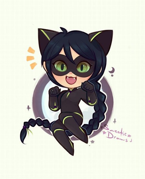 Леди баг и супер кот Chibi