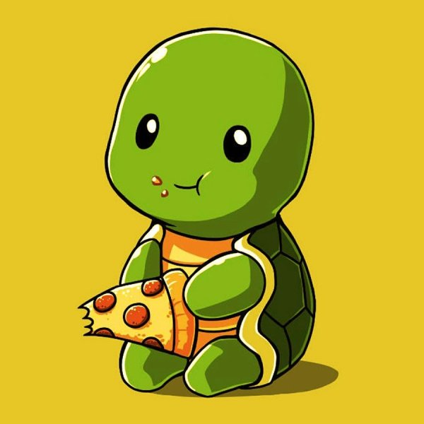 Черепашка арт