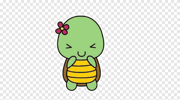 Черепашка рисунок милый