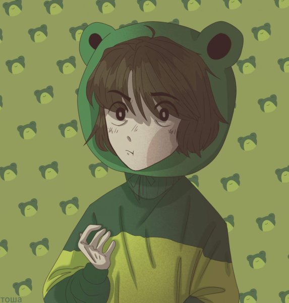 Эстетика индикинд лягушка