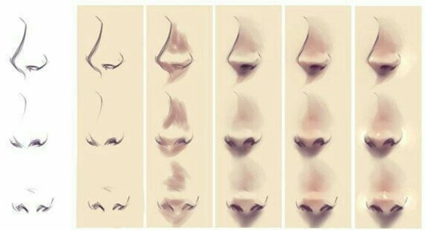 Покрас носа в САИ