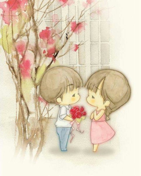 Кавайные котики парочка