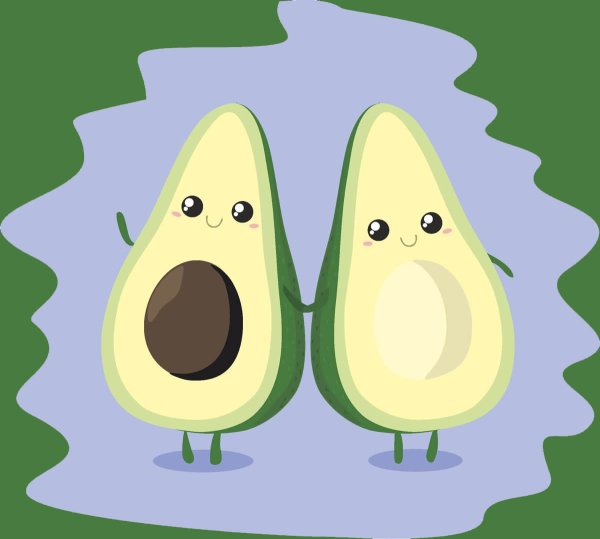 Авокадо для срисовки