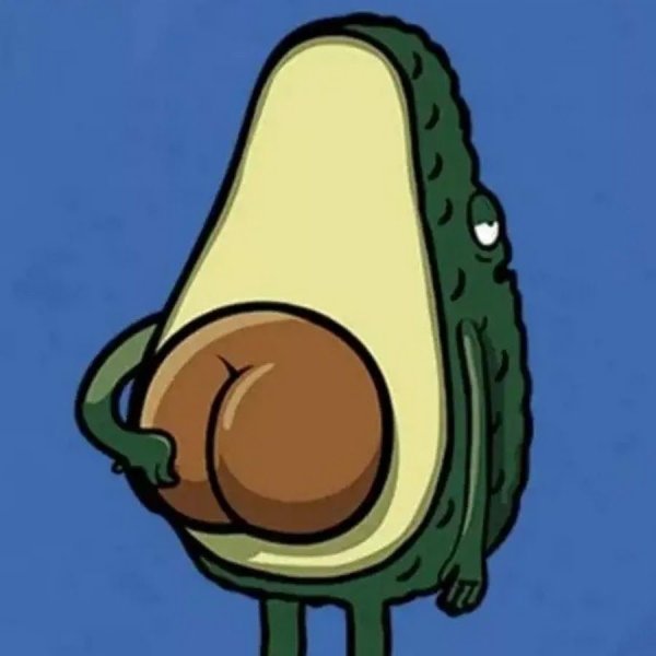 Срисовать авокадо