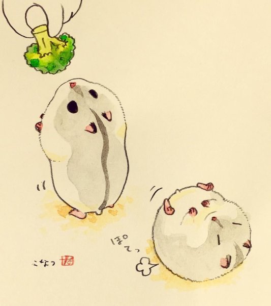 Милые зверята для срисовки