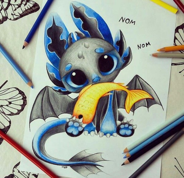 Маленькие рисунки для срисовки