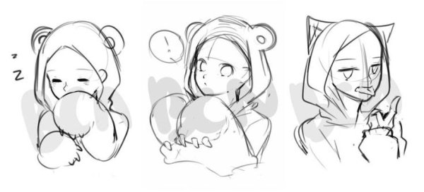 Позы для рисования селфи