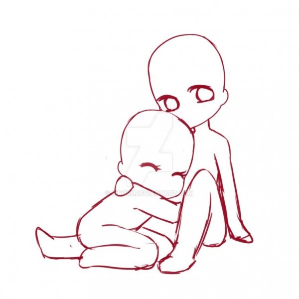 Милые позы для рисования