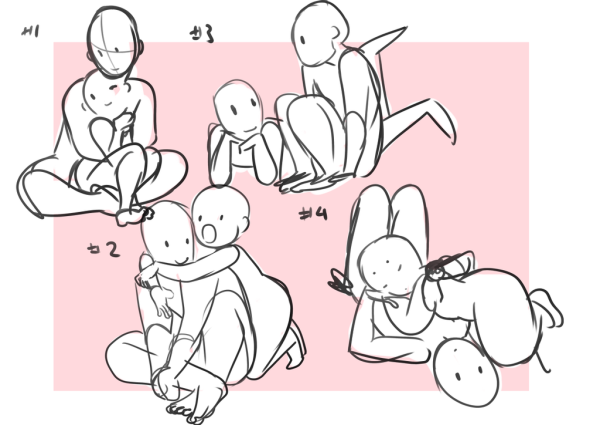 Парные позы для рисования