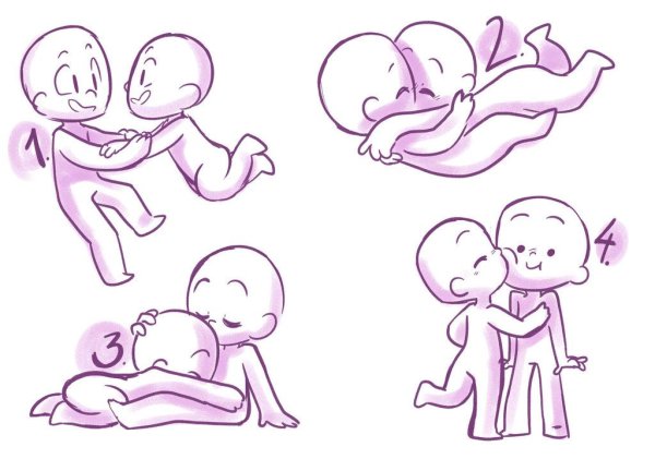 Позы для рисования