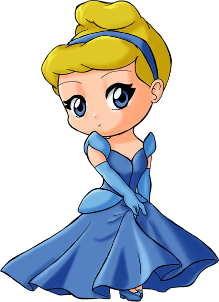 Чиби принцессы Диснея