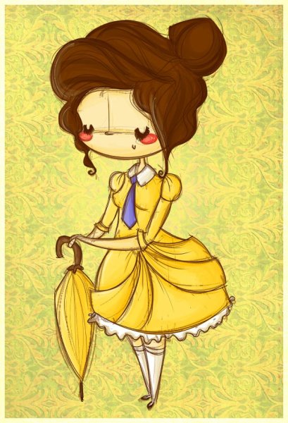 Милые девочки мультяшки Диснеевские принцессы