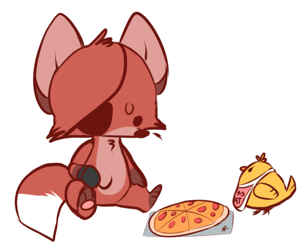 Фокси Чиби арт