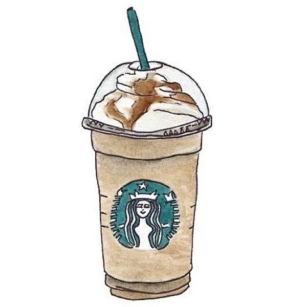 Стикеры кофе Старбакс