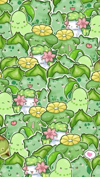 Милый фон зелёного цвета