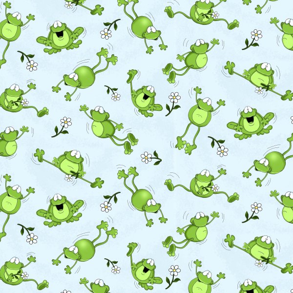 Фон с лягушками милые