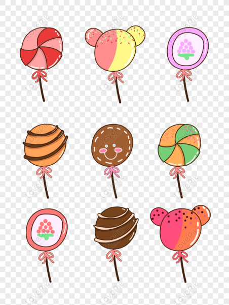 Контур конфеты для раскрашивания