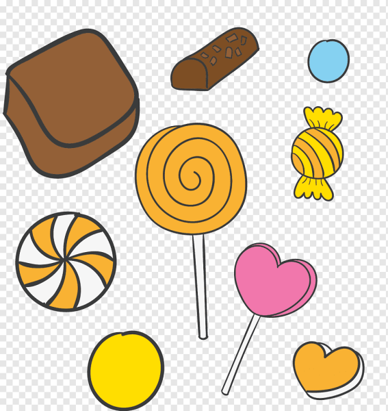 Конфетка мультяшная