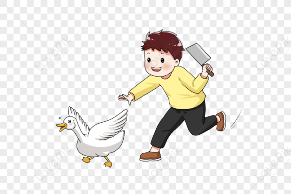 Значок Гусь