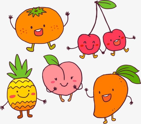 Милые фрукты