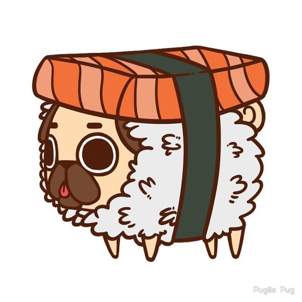 Puglie Мопс Наруто