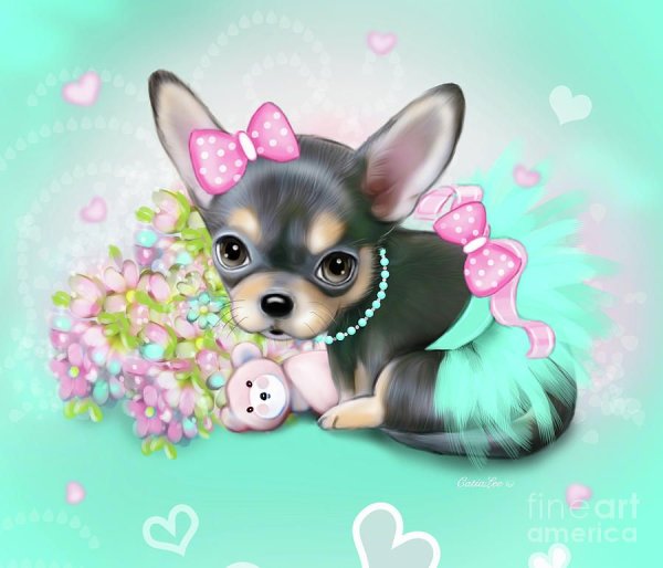 Мультяшная чихуахуа