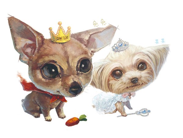 Чихуахуа милый рисунок