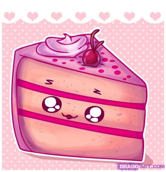 Рисунки для срисовки вкусняшки