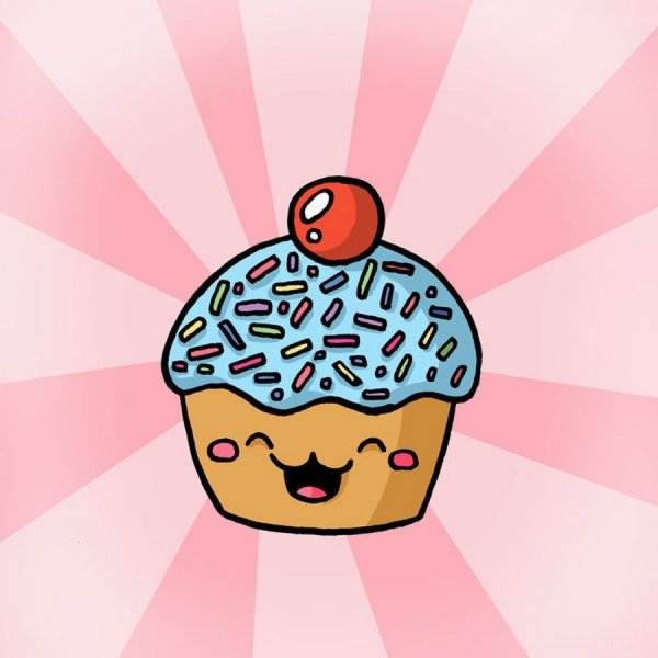 Пирожные для рисования легко